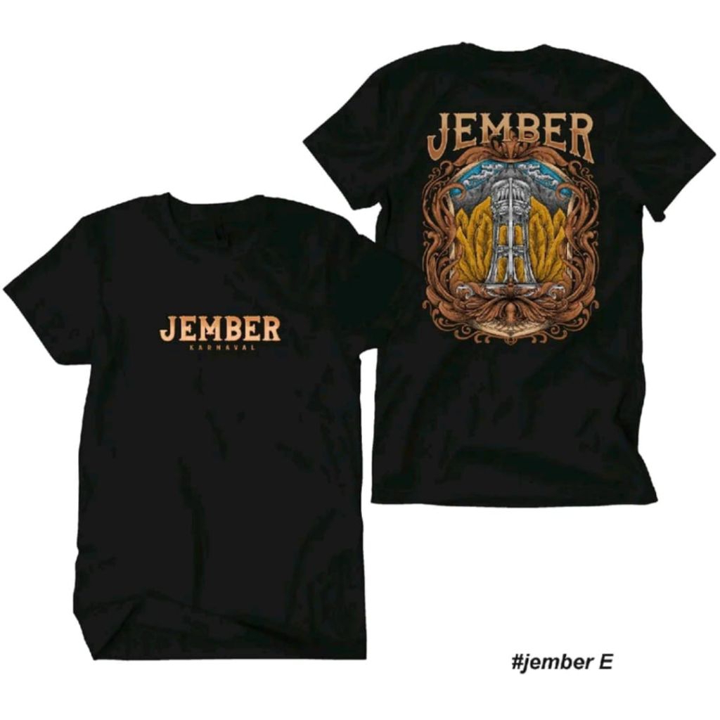 kaos jember distro peria wanita viral