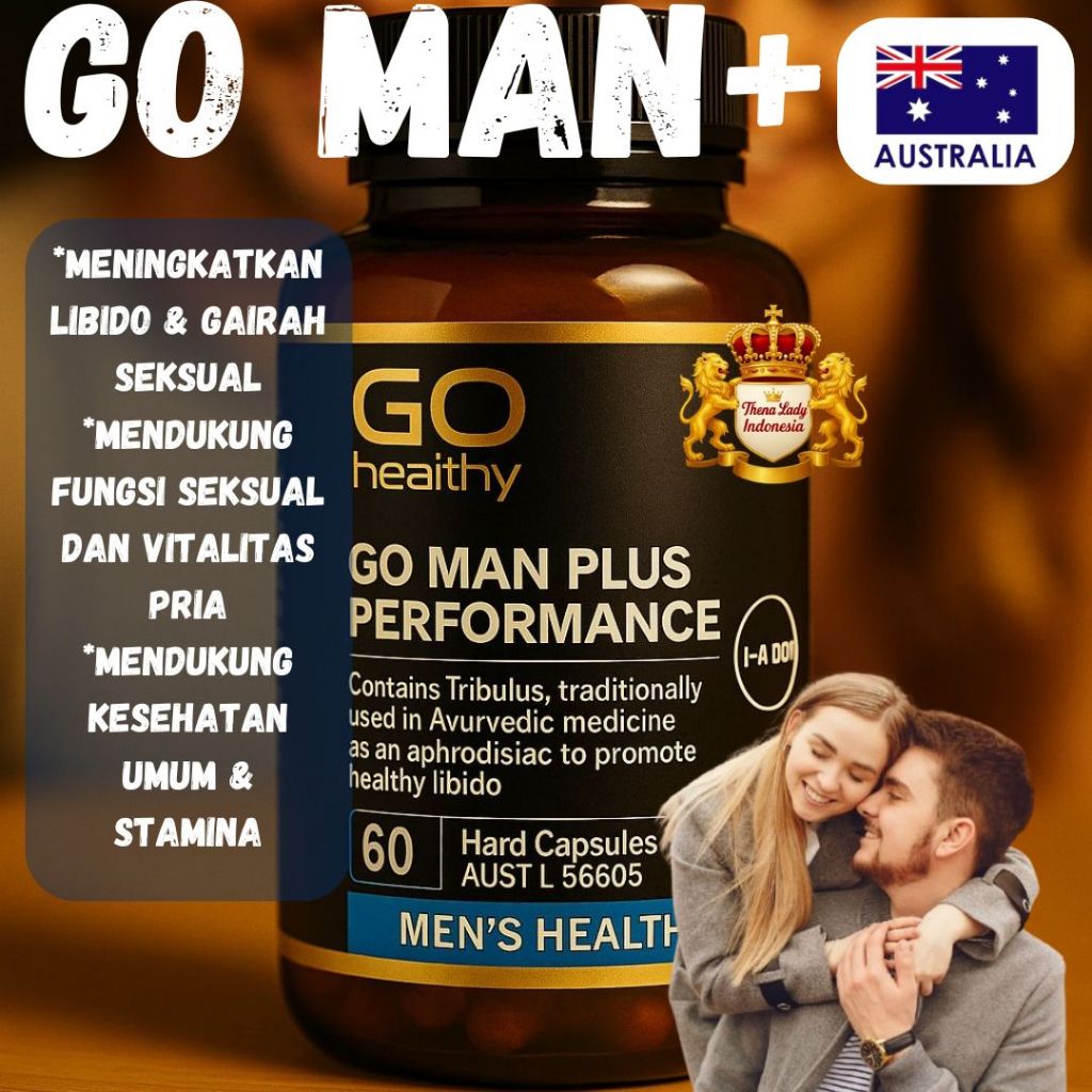 GO HEALTHY GO MAN PLUS PERFORMANCE 60 HARD CAPSULES