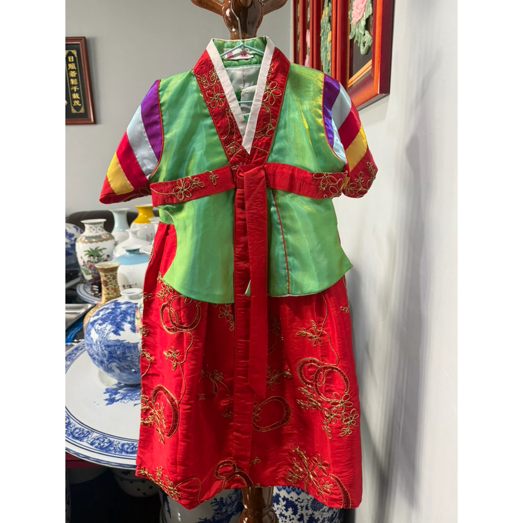 preloved hanbok anak perempuan