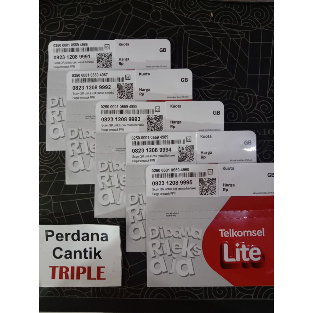 Nomor Cantik Telkomsel Istimewa Triple 999