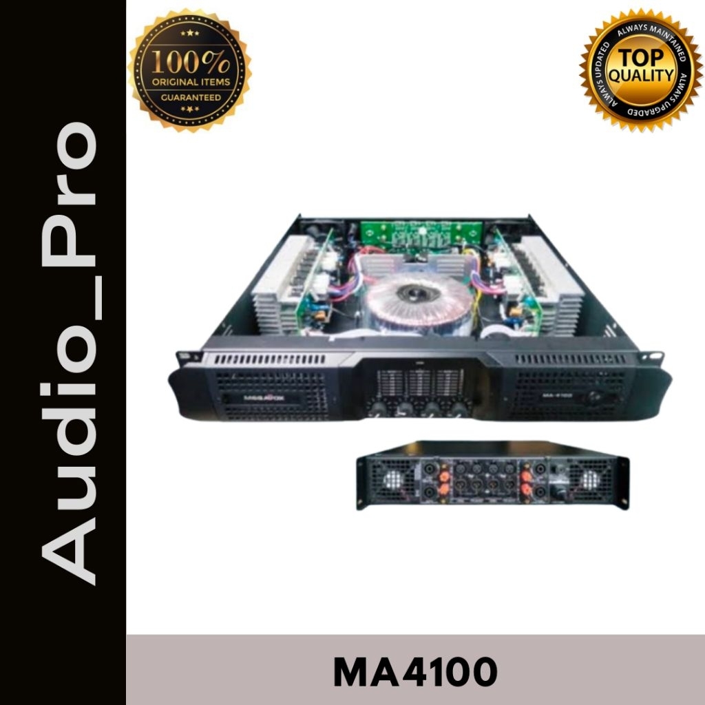 POWER MEGAVOX 4 CHANEL MA 4100 MEGAVOX 4100