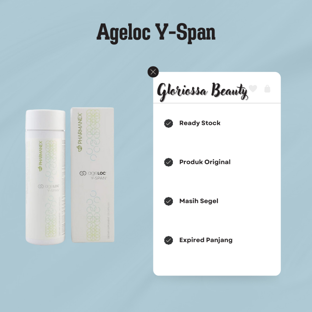 Suplemen Anti Aging Yspann Exp 09/2026