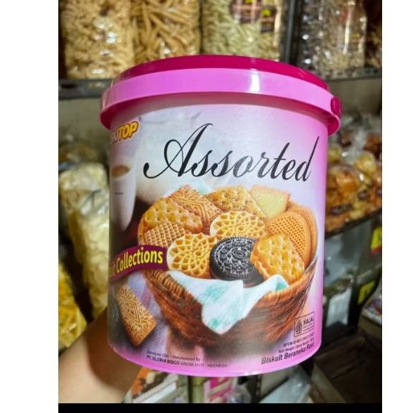 BISKITOP EMBER ASSORTED PINK