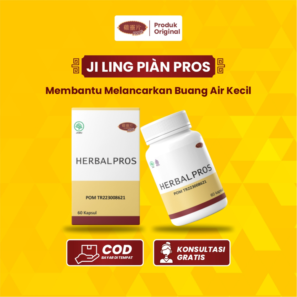 Ji Ling Pian Pros Melancarkan Buang Air Kecil