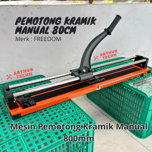 FREEDOM Tile Cutter | Mesin Pemotong Kramik Granit Manual 80cm - 800mm