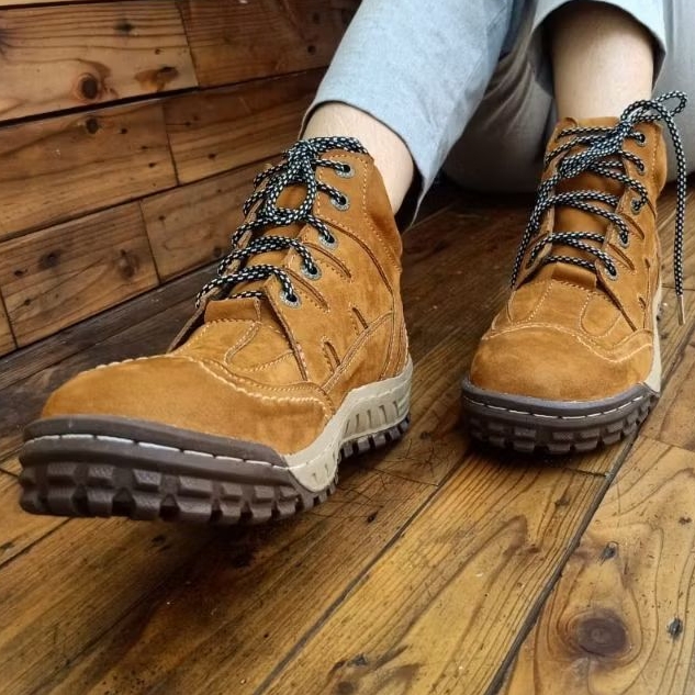 SEPATU SAFETY OZERO MURAH BERKUALITAS KULITAS ASLI