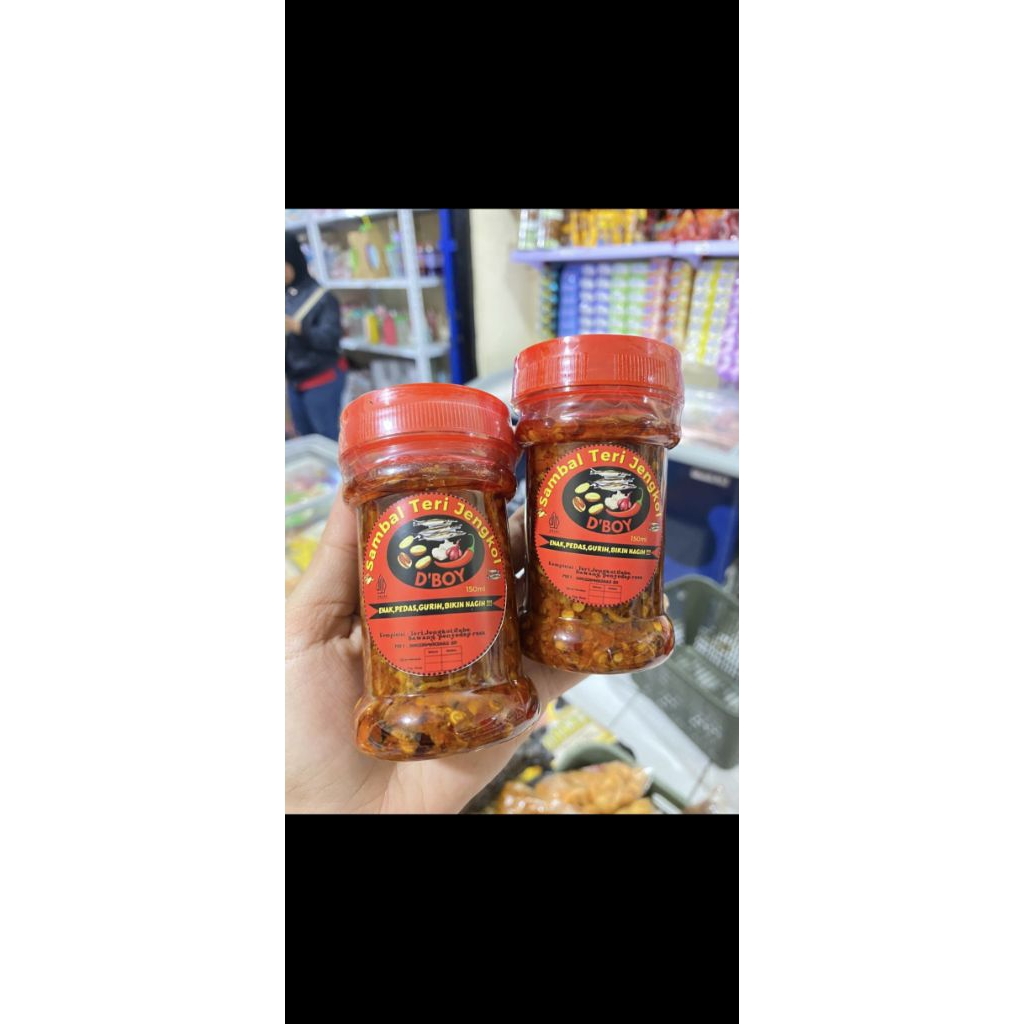 sambal teri jengkol/teri bawang