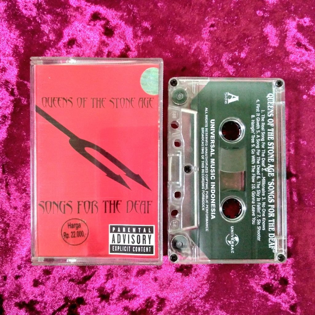 Kaset Queens Of The Stone Age (QOTSA) - Songs For The Deaf