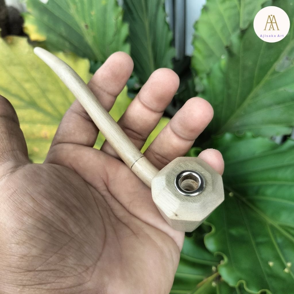 AJISAKA_ART | pipa once / once cangklong varian piramid kayu dewandaru