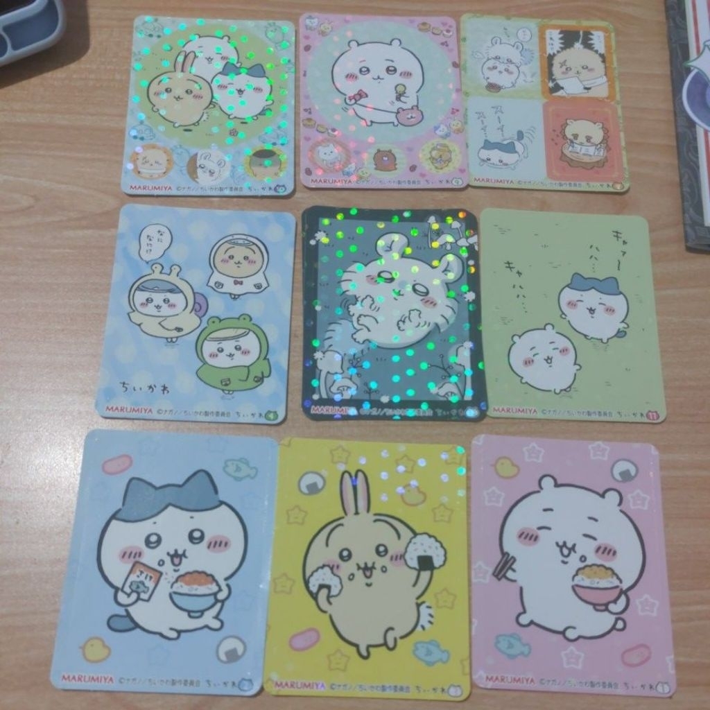 Sticker Glitter Official Marumiya Chiikawa Hachiware Usagi momonga Rakko Kurimanju Shisa