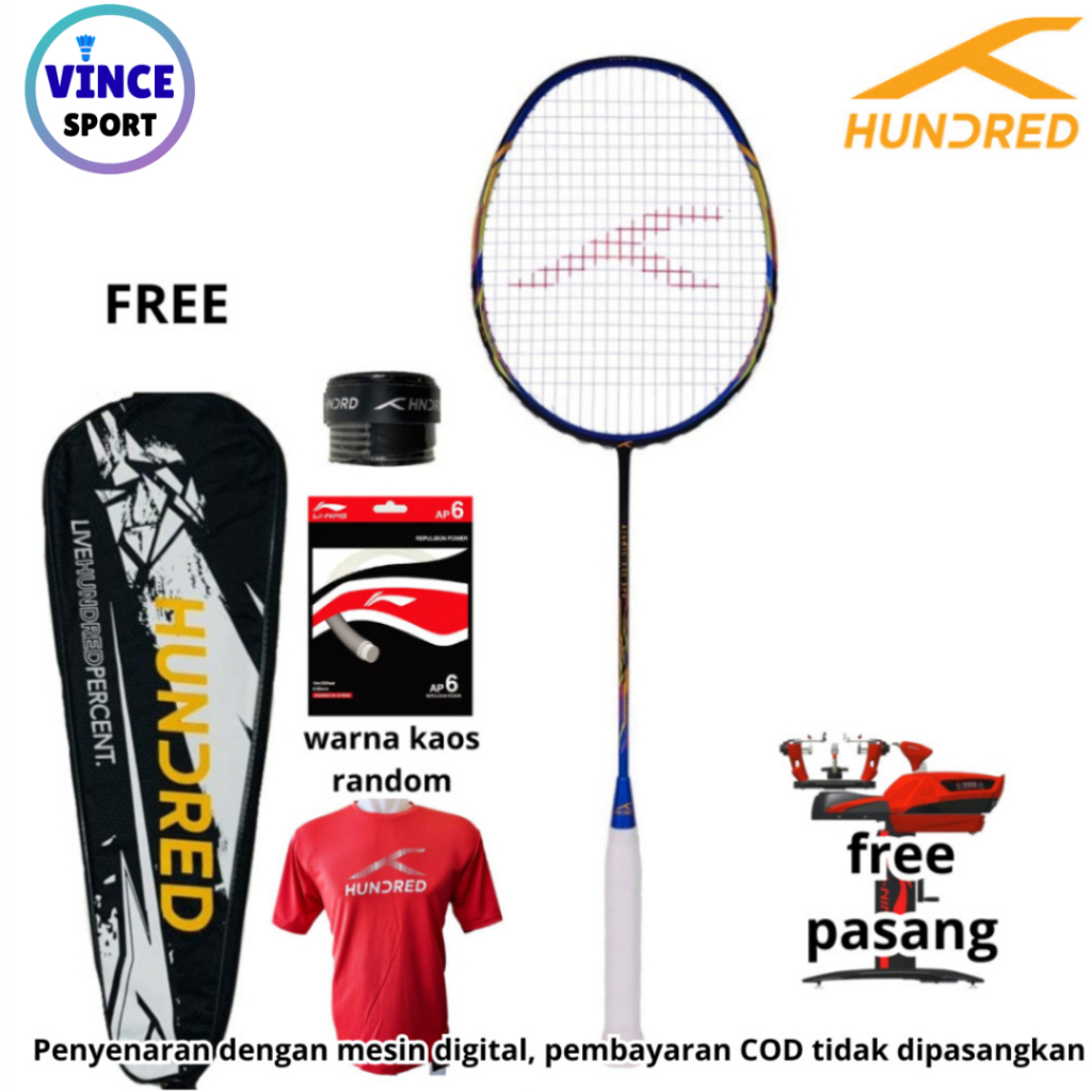 Raket Badminton HUNDRED ATOMIC X35 SPD