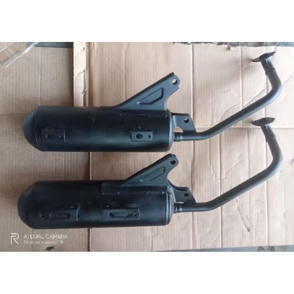 knalpot standar Honda beat karbu original copotan