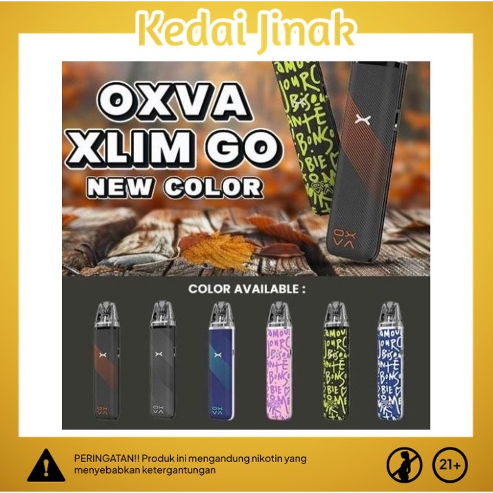 OXVA XLIM GO BUNDLING 15ML 100% ORIGINAL BY OXVA