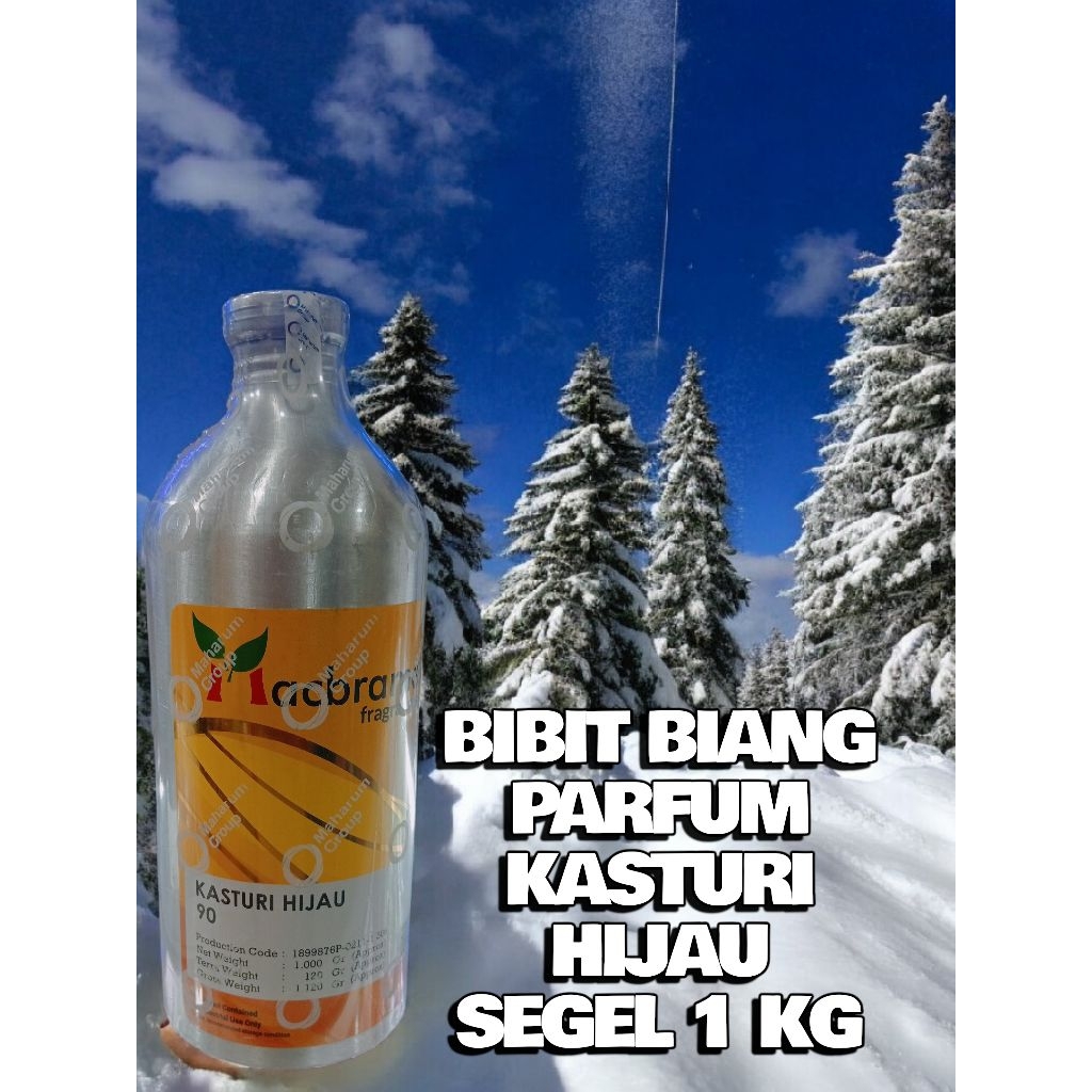BIBIT BIANG PARFUM KASTURI HIJAU BY MACBRAME SEGEL 1 KG