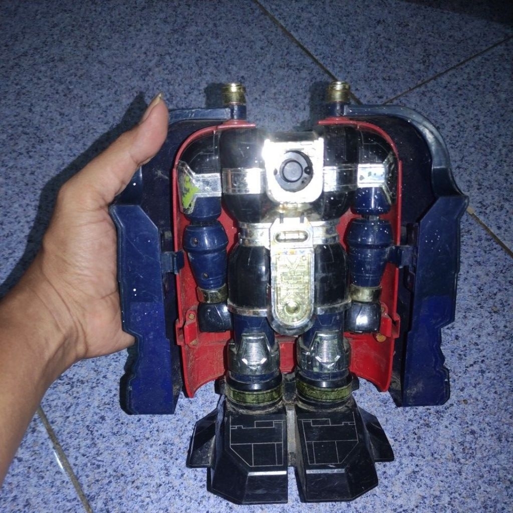 Robot Megazord Power Rangers Zeo Ohranger Gunmazin Auric the Conqueror