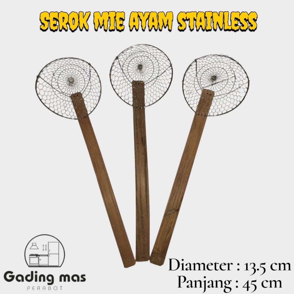 SEROK MIE AYAM KAWAT STAINLESS