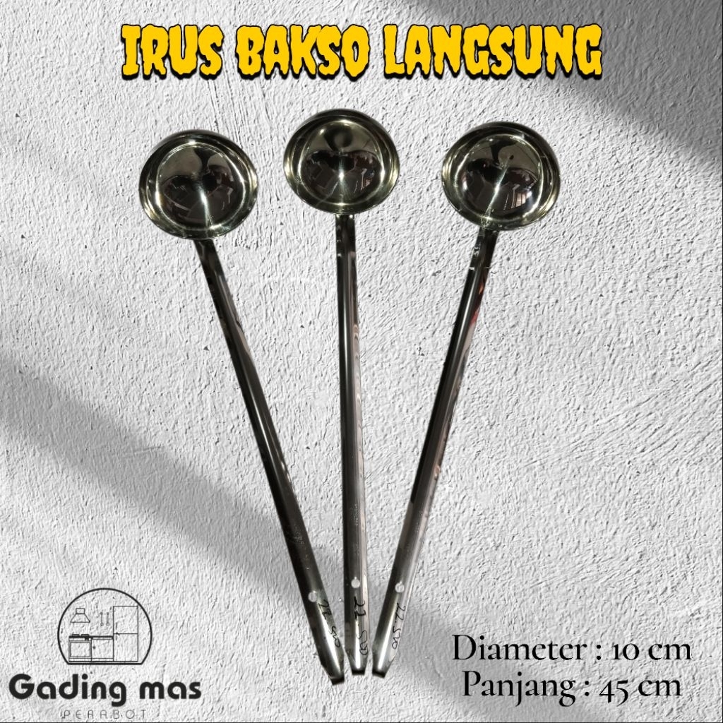 IRUS CENTONG BAKSO