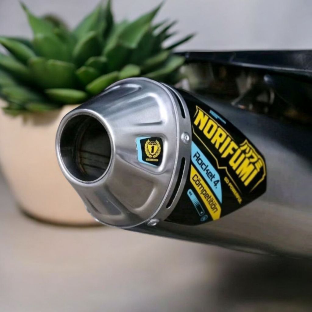 NORIFUMI Silencer knalpot untuk motor KLX CRF D-TRACKER