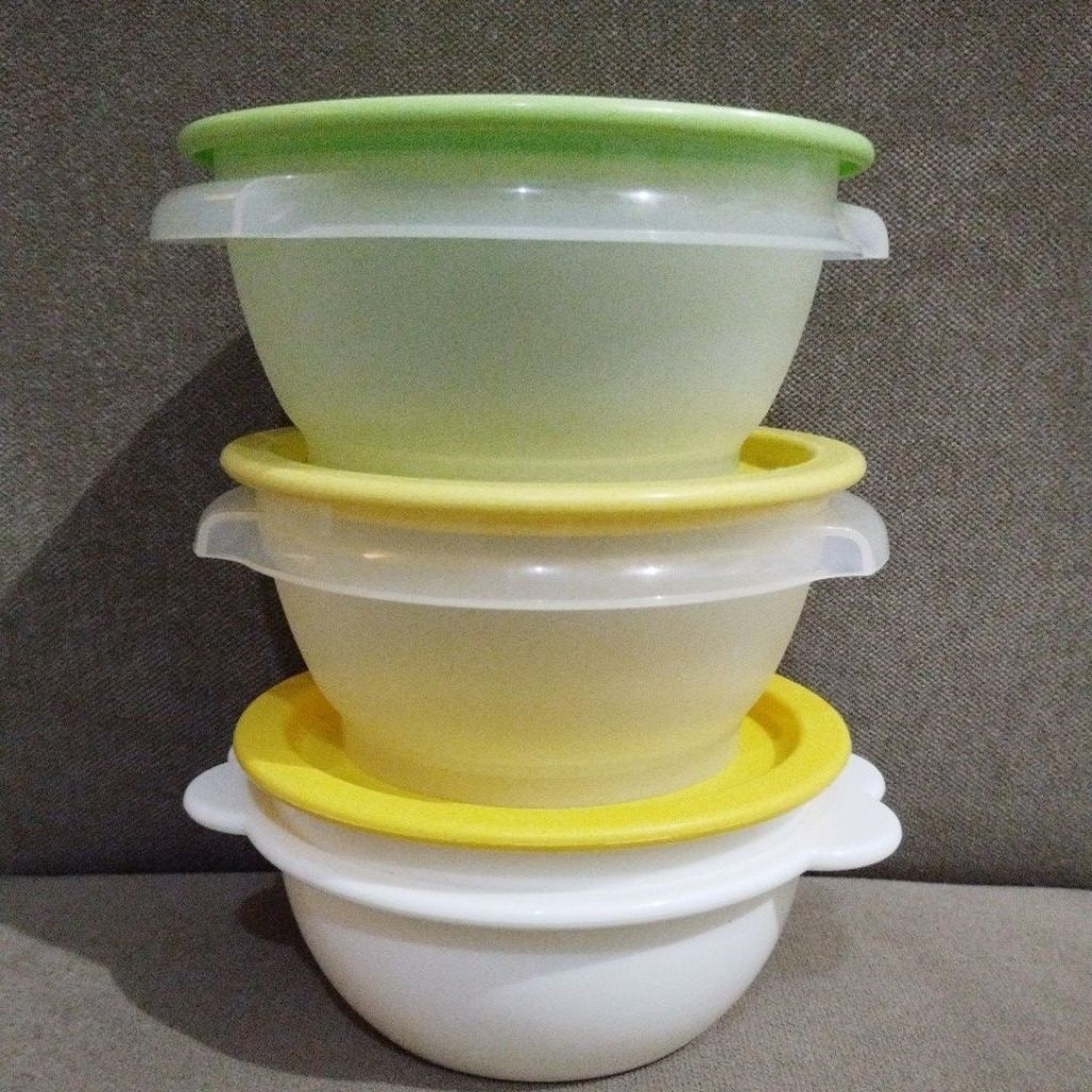 1 pcs bowl kuping BARU tupperware kurleb 300ml