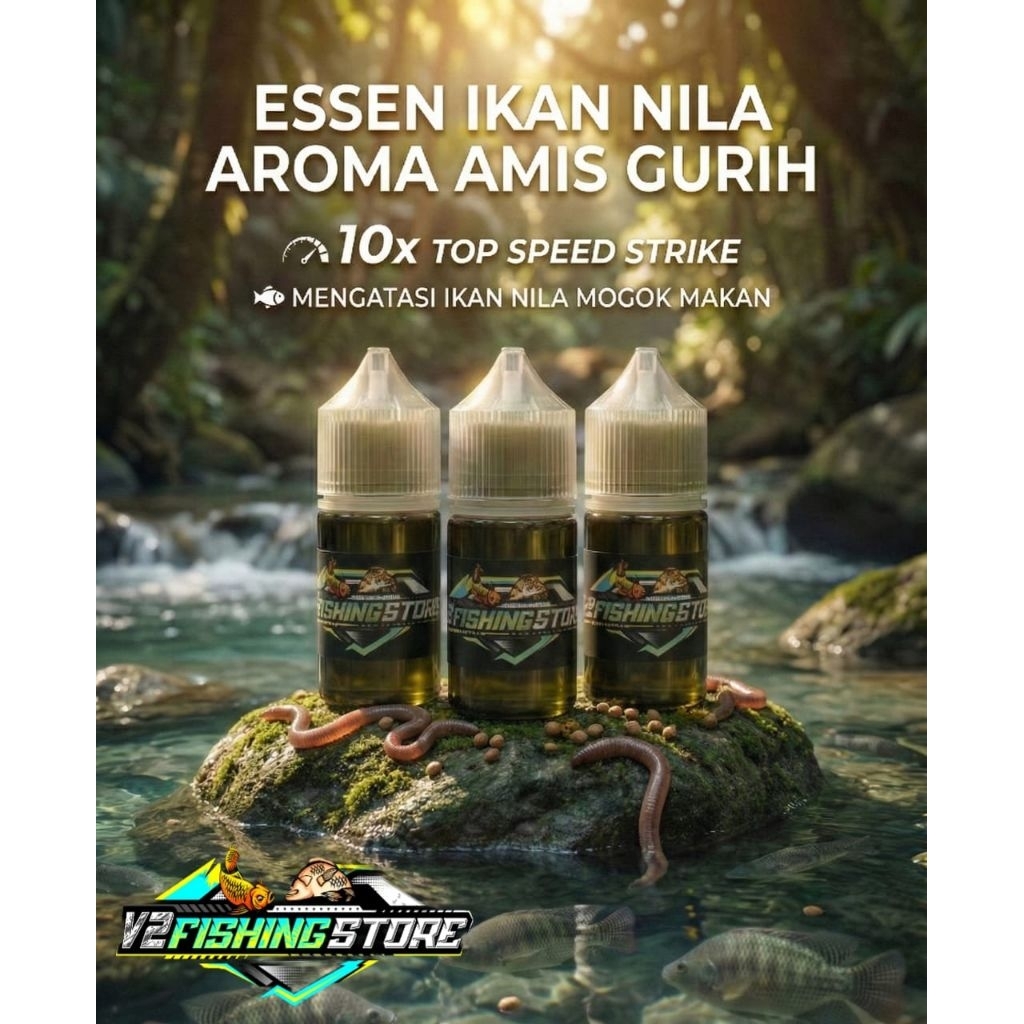 Essen Ikan Nila Aroma Amis Pandan Tarjet Induk Dan Rame