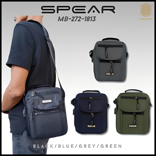 Tas Selempang Spear Pria - Sling Bag Casual Stylish Terlaris Dan Termurah