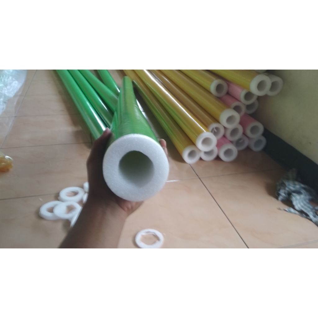 Busa pipa / PE FOAM / Foam pelapis besi playground
