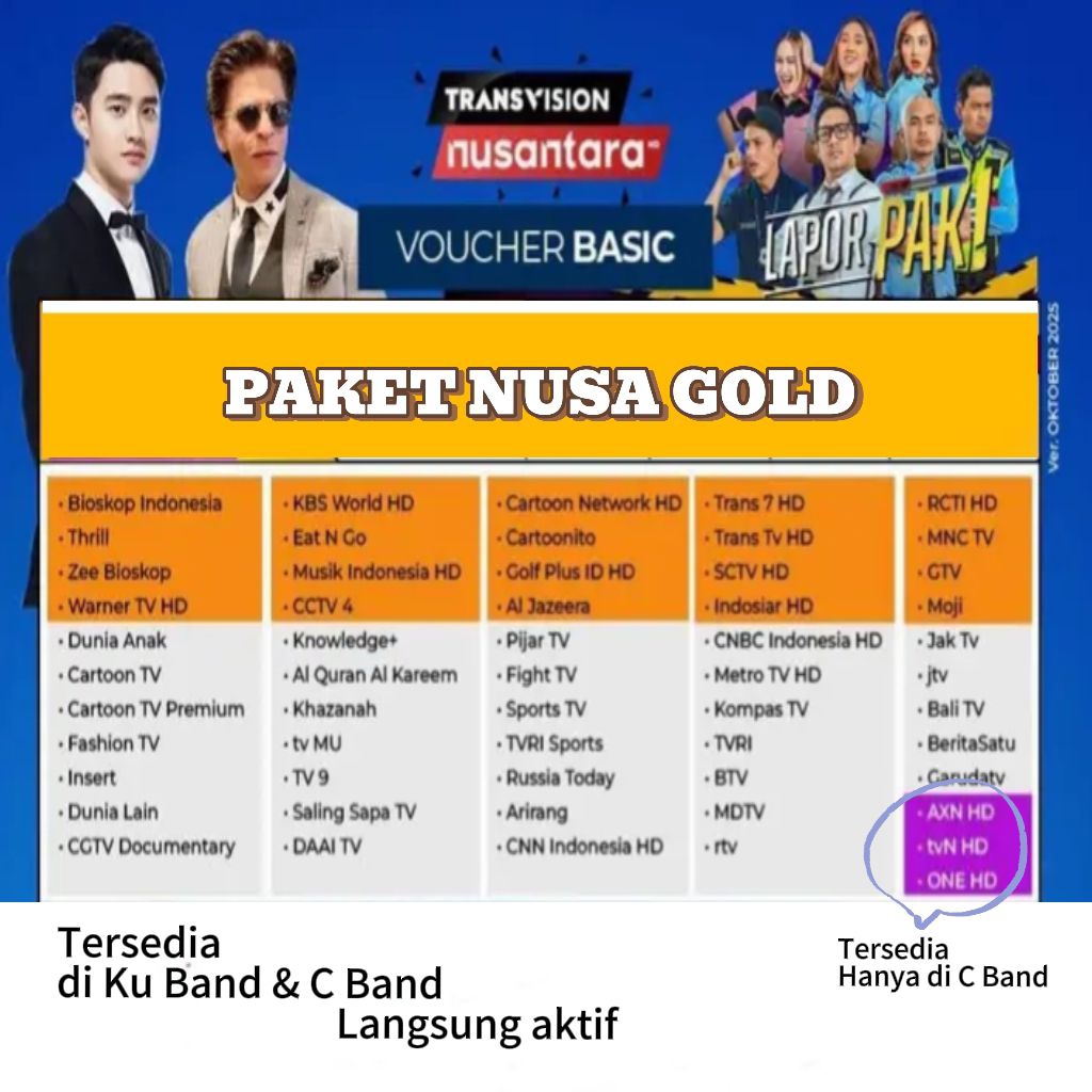 Promo Tanaka Nusantara HD Samsung Transvision HD 1 Tahun Siaran TV Lokal