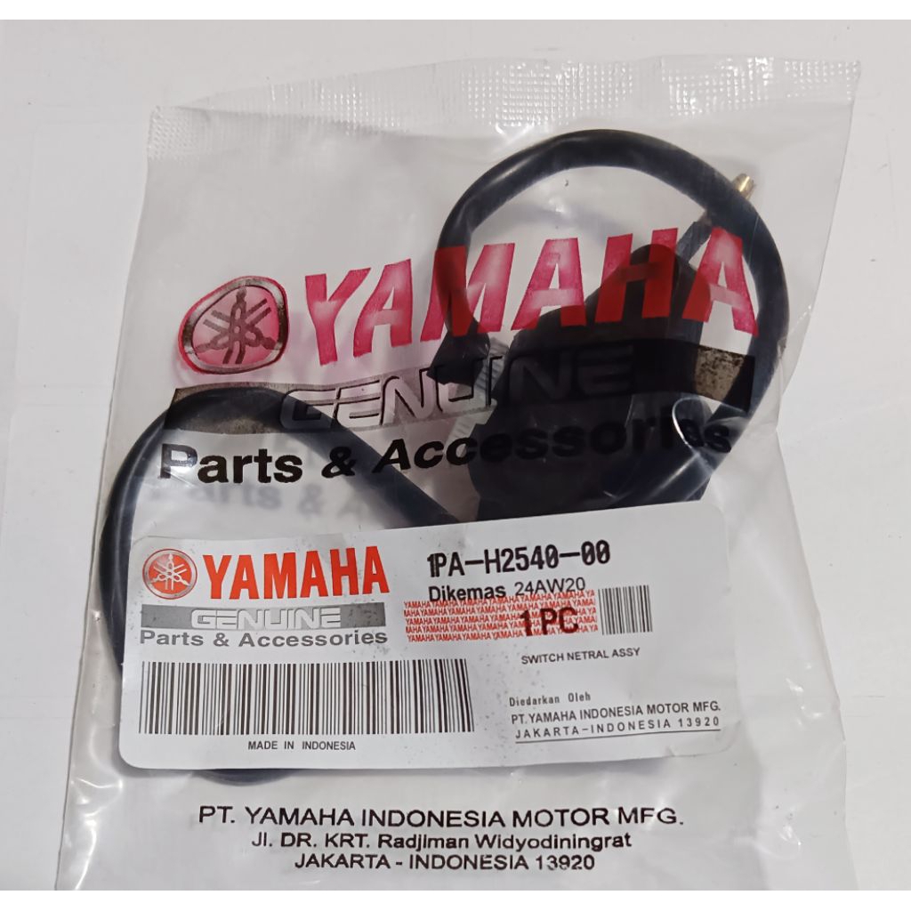 SENSOR NETRAL GIGI VIXION NEW SWIT SWITCH NETRAL VIXION NEW KODE 1PA