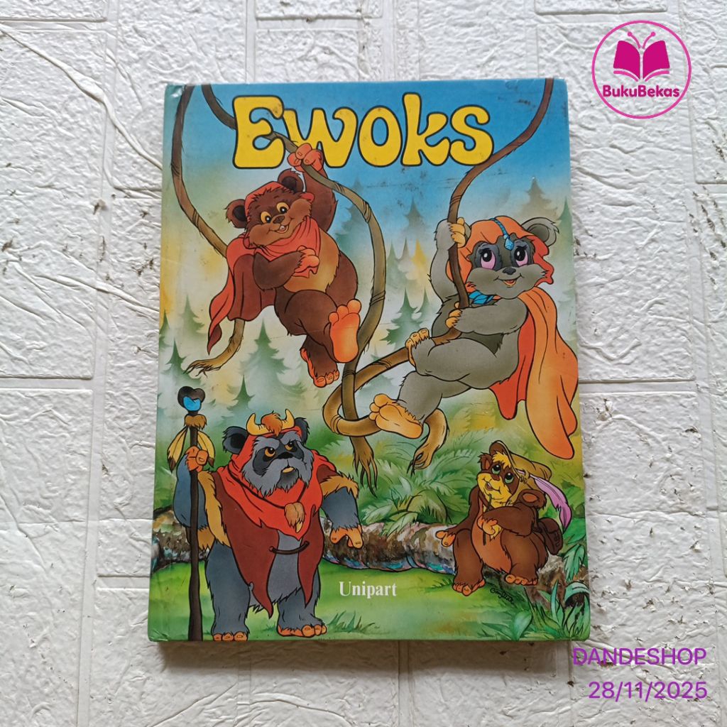 Ewoks - Buku Cerita Anak Bekas BAHASA JERMAN (Penerbit Unipart) HARDCOVER