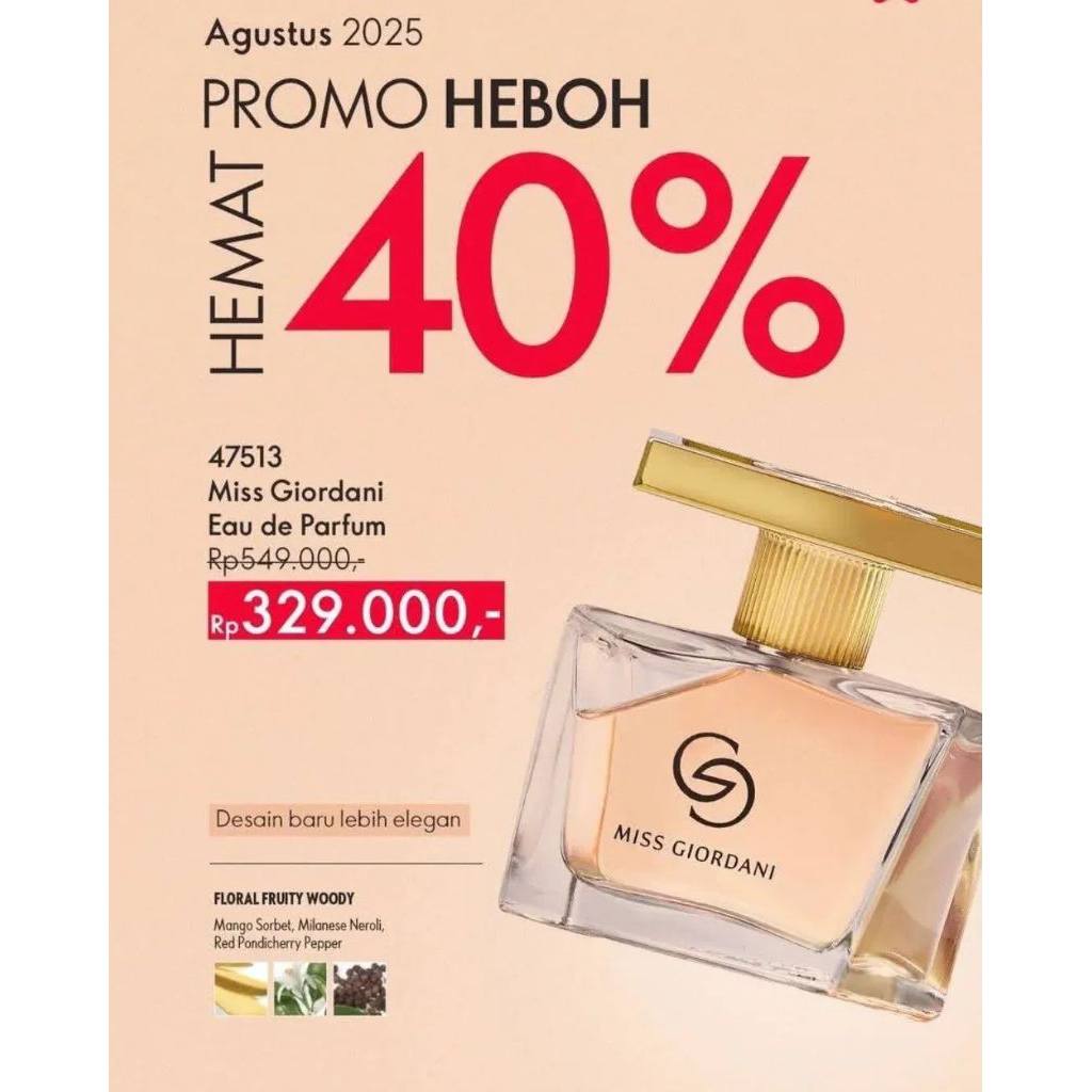 giordani gold miss giordani edp 47513