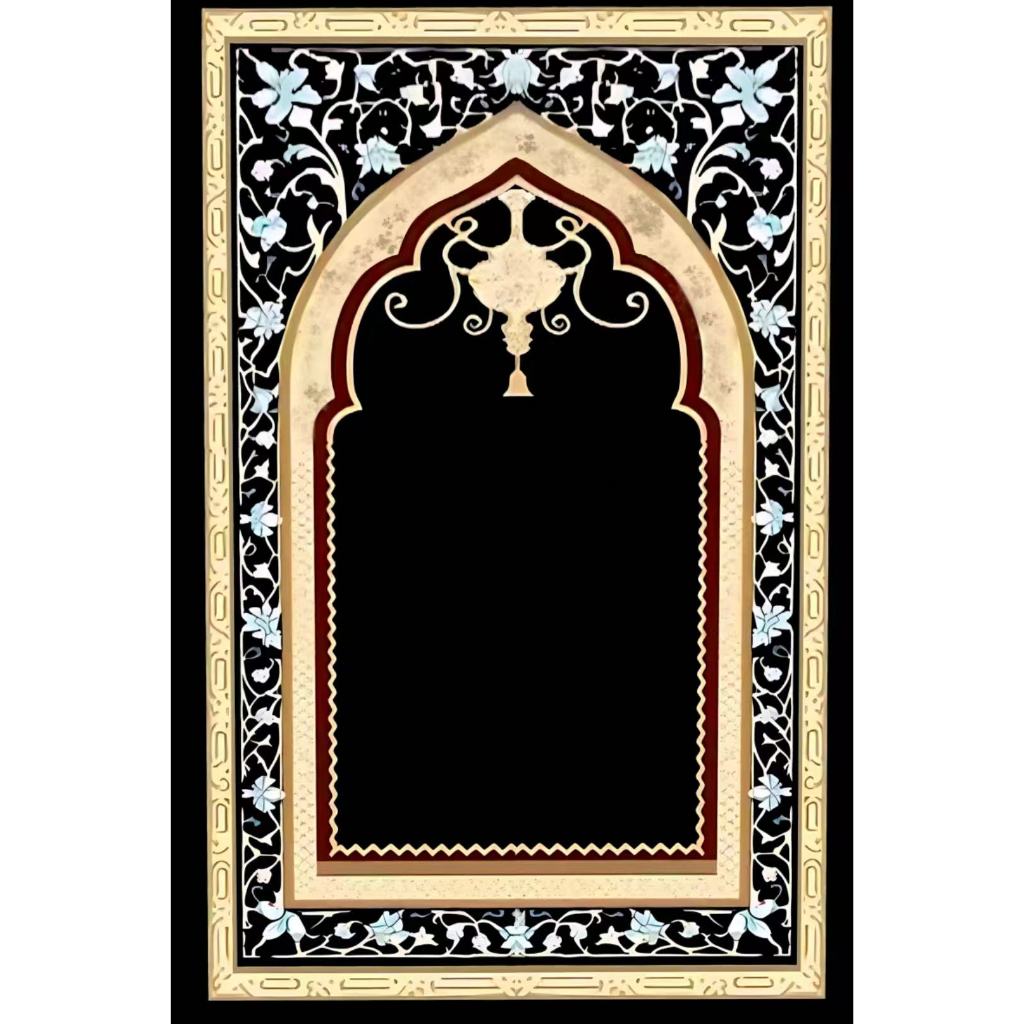 SAJADAH WARNA hitam untuk sholat kuqlitas bagus