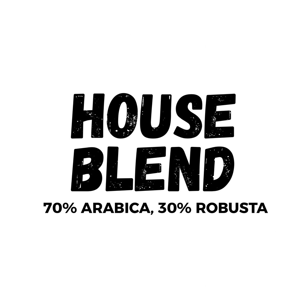 House Blend 70:30 Arabica & Robusta Bantaeng