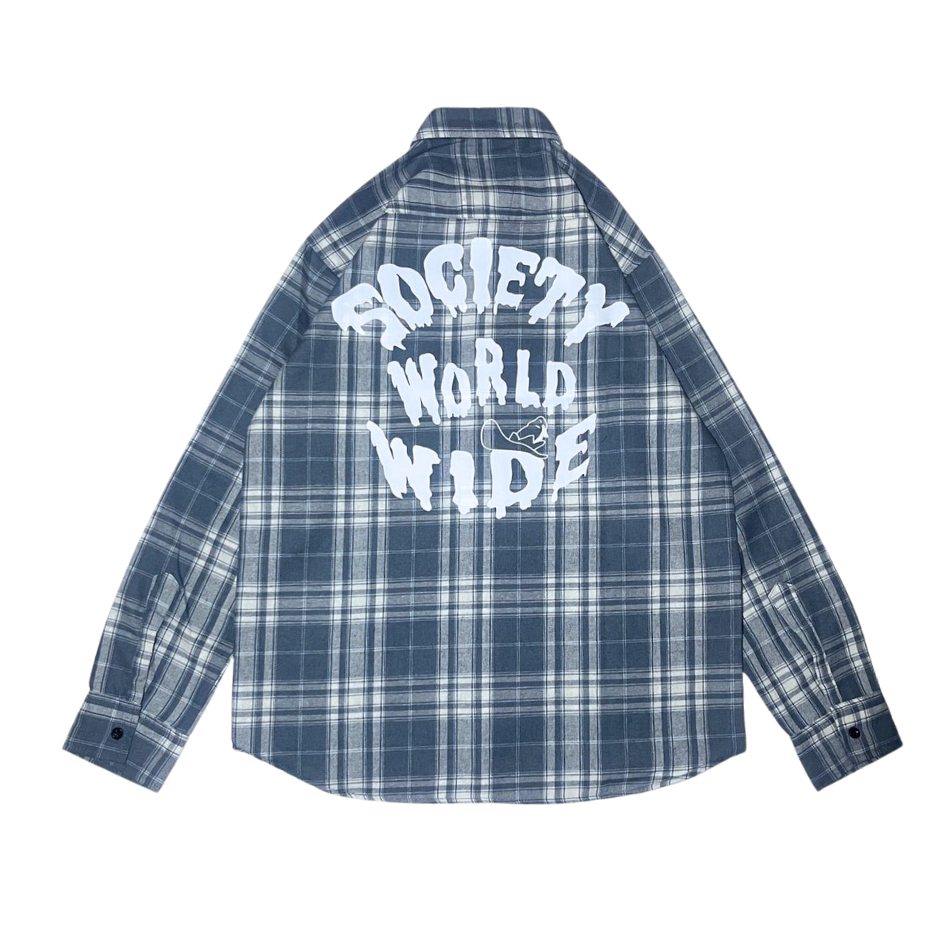 Promo Terbaru Kubik Society Flanel Veterano - Veterano Blue Worldwide