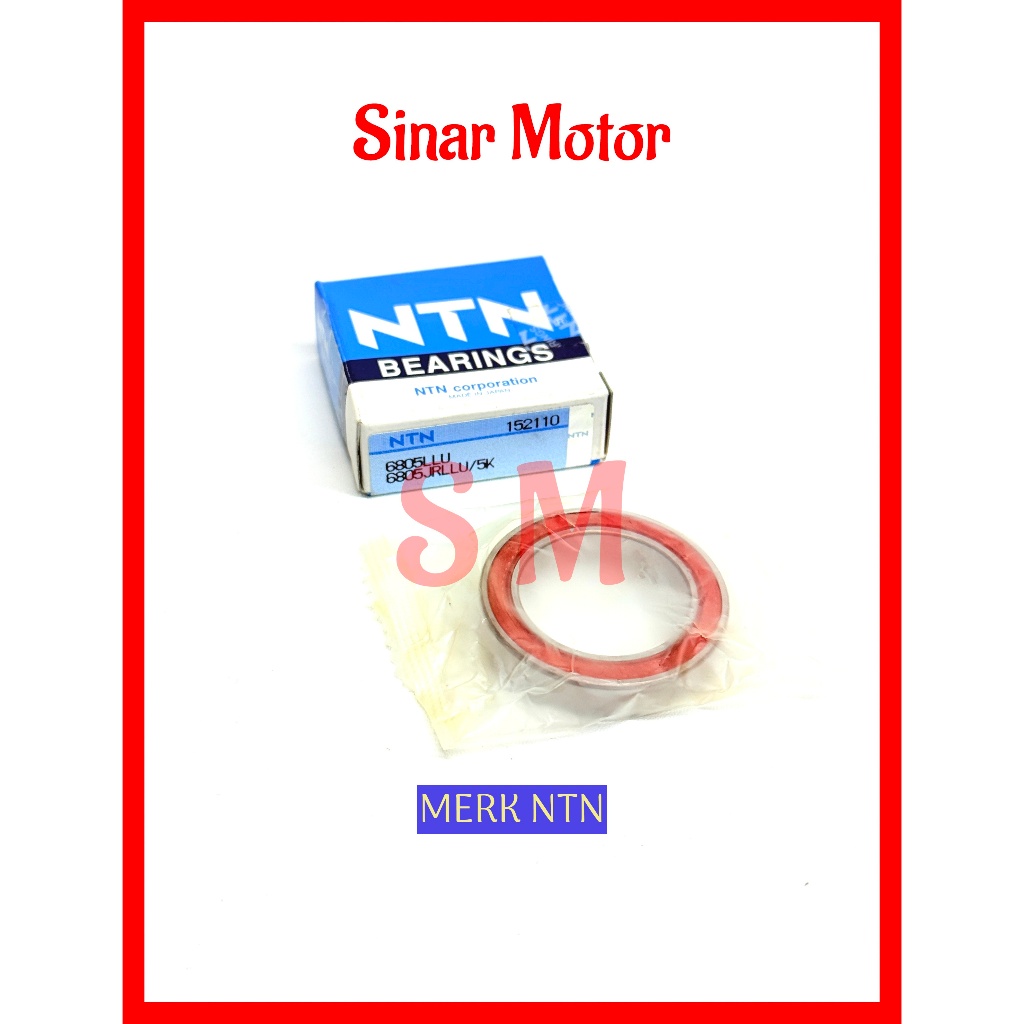 Bearing 6805LLU 6805 LLU NTN