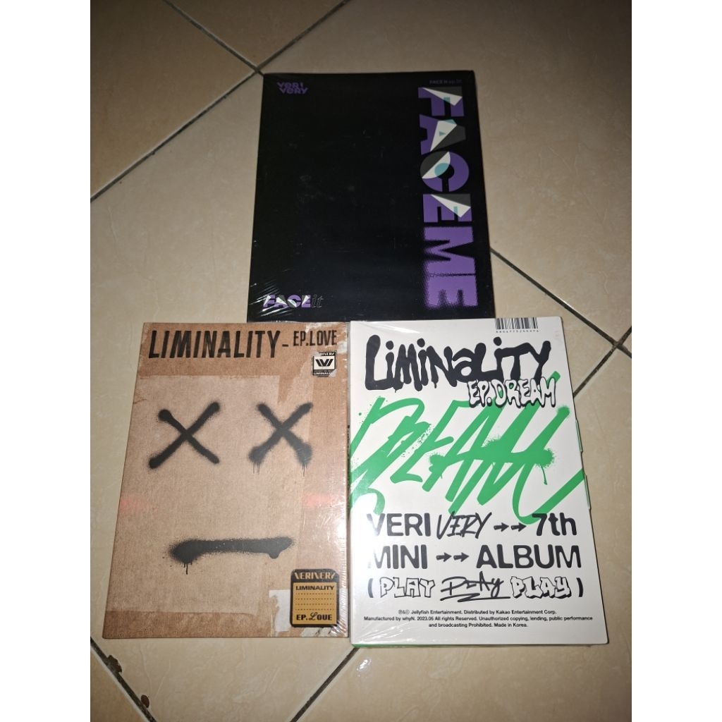 Album Sealed Verivery Liminality & Face Me