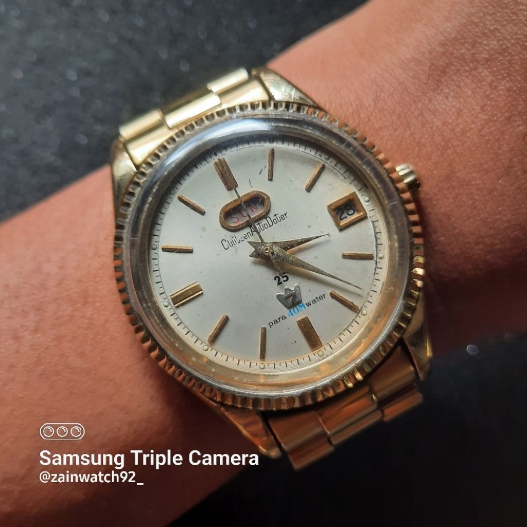 Citizen Auto Dater Seven para40mwater Automatic 1964 Vintage Rare 100% Original