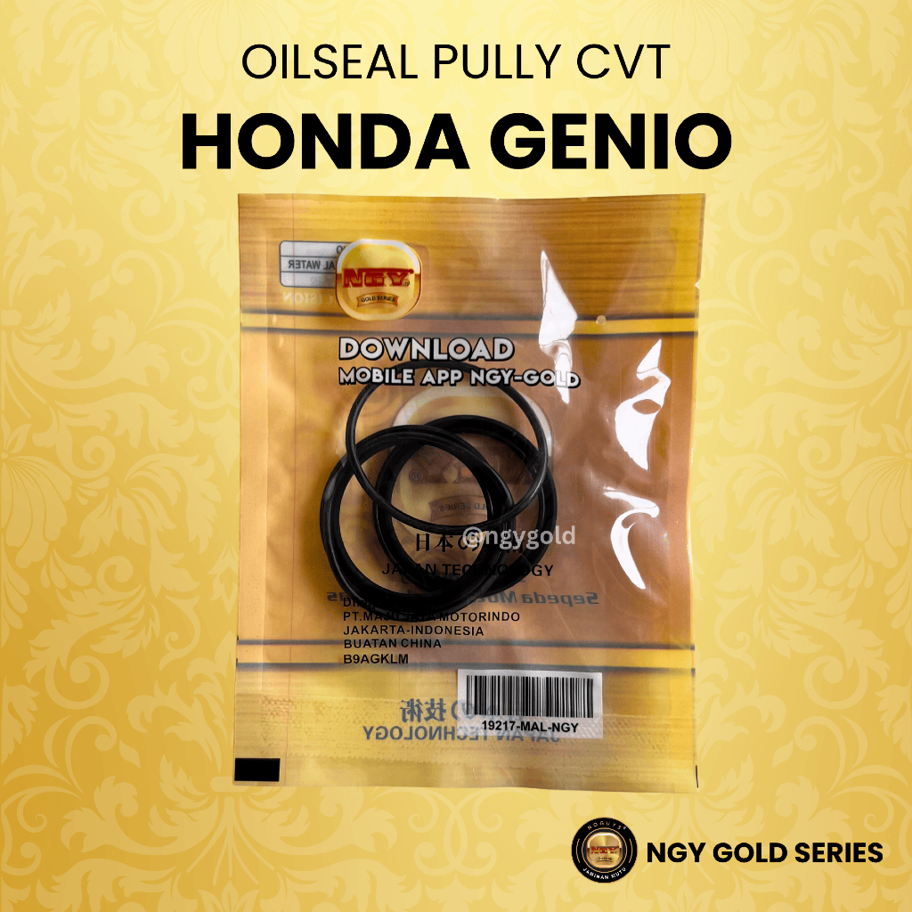 Oilseal Pully CVT NGY Motor Honda GENIO