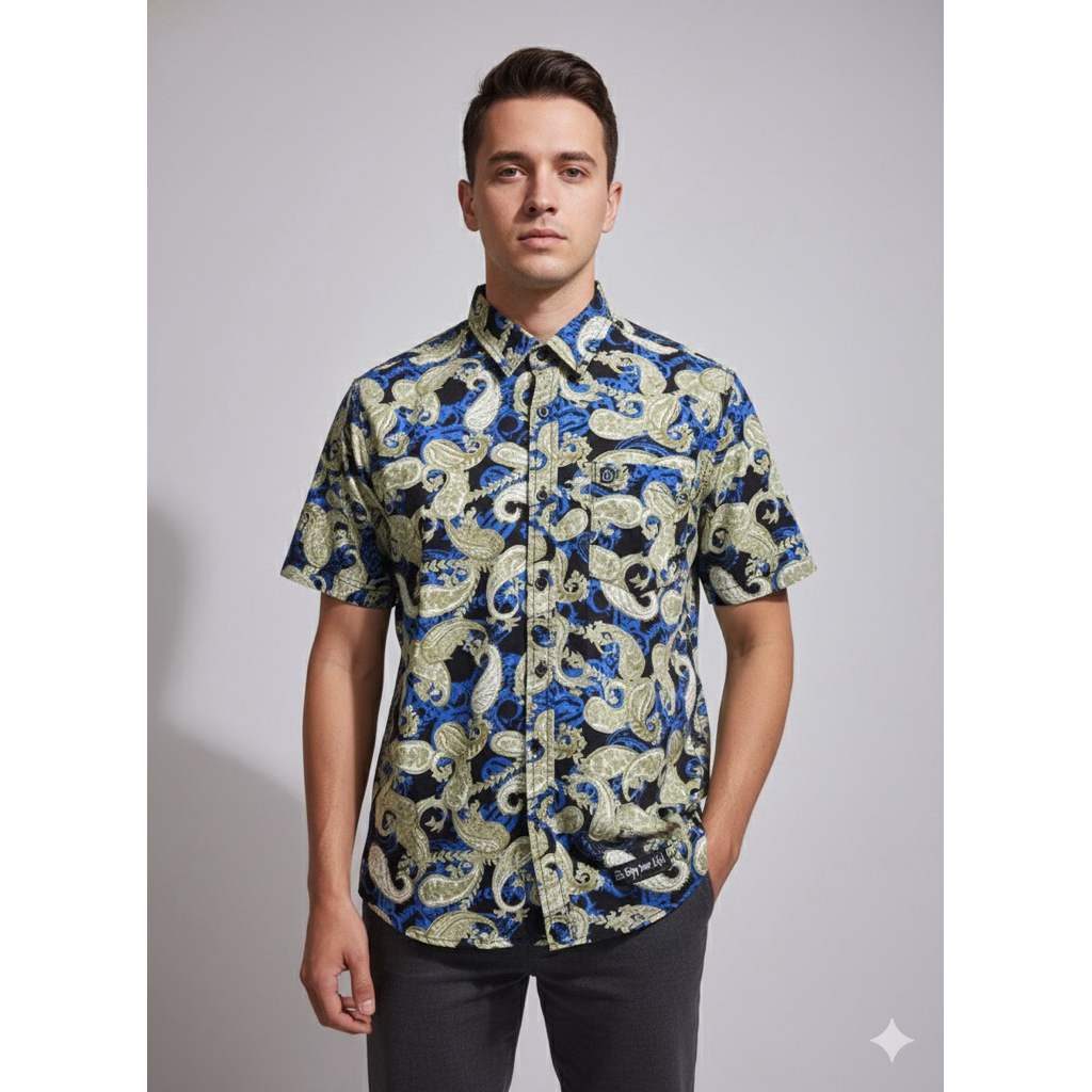 Kemeja pria Juice ematic original size s