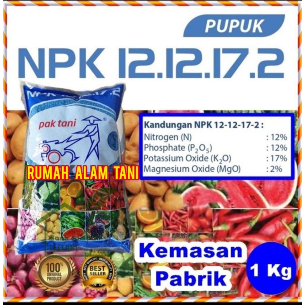 Pupuk NPK PAK TANI 12-12-17-2