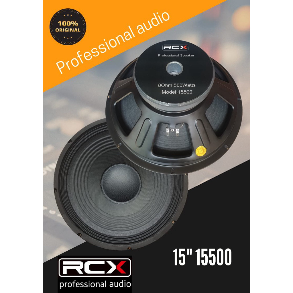 Speaker 15 Inc RCX 15500 Power 500 watt Original