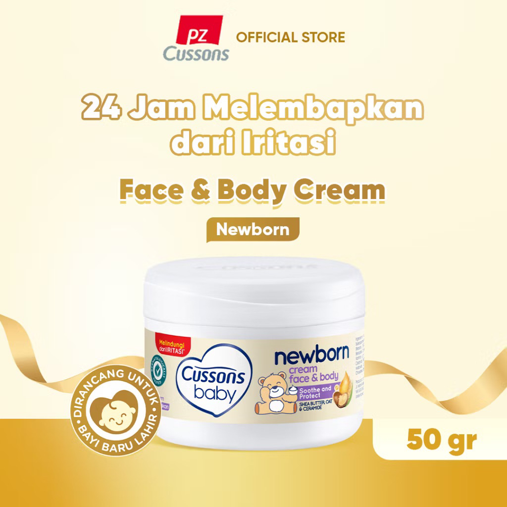 Cossons Baby Cream 50gr / Newbron Cream Face & baby