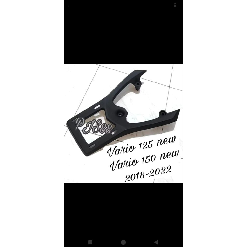 Bracket Motor Honda Vario 125 2018-2022 Breket dudukan belakang box