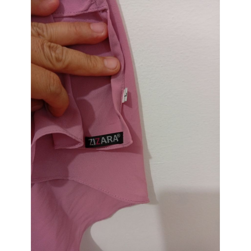 khimar ZIZARA size L warna salem