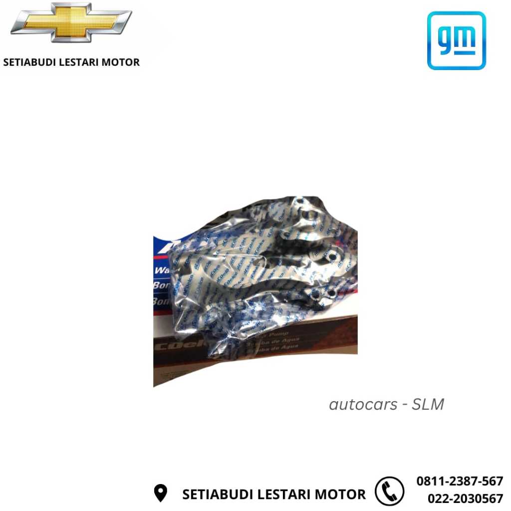 WATER PUMP CHEVROLET SPIN 1.2
