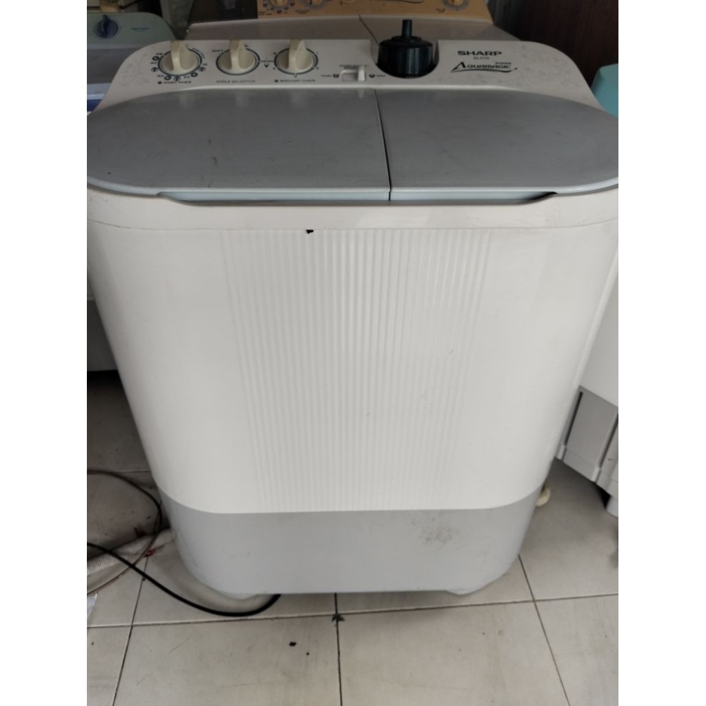 mesin cuci  sharp bekas normal siap pakai