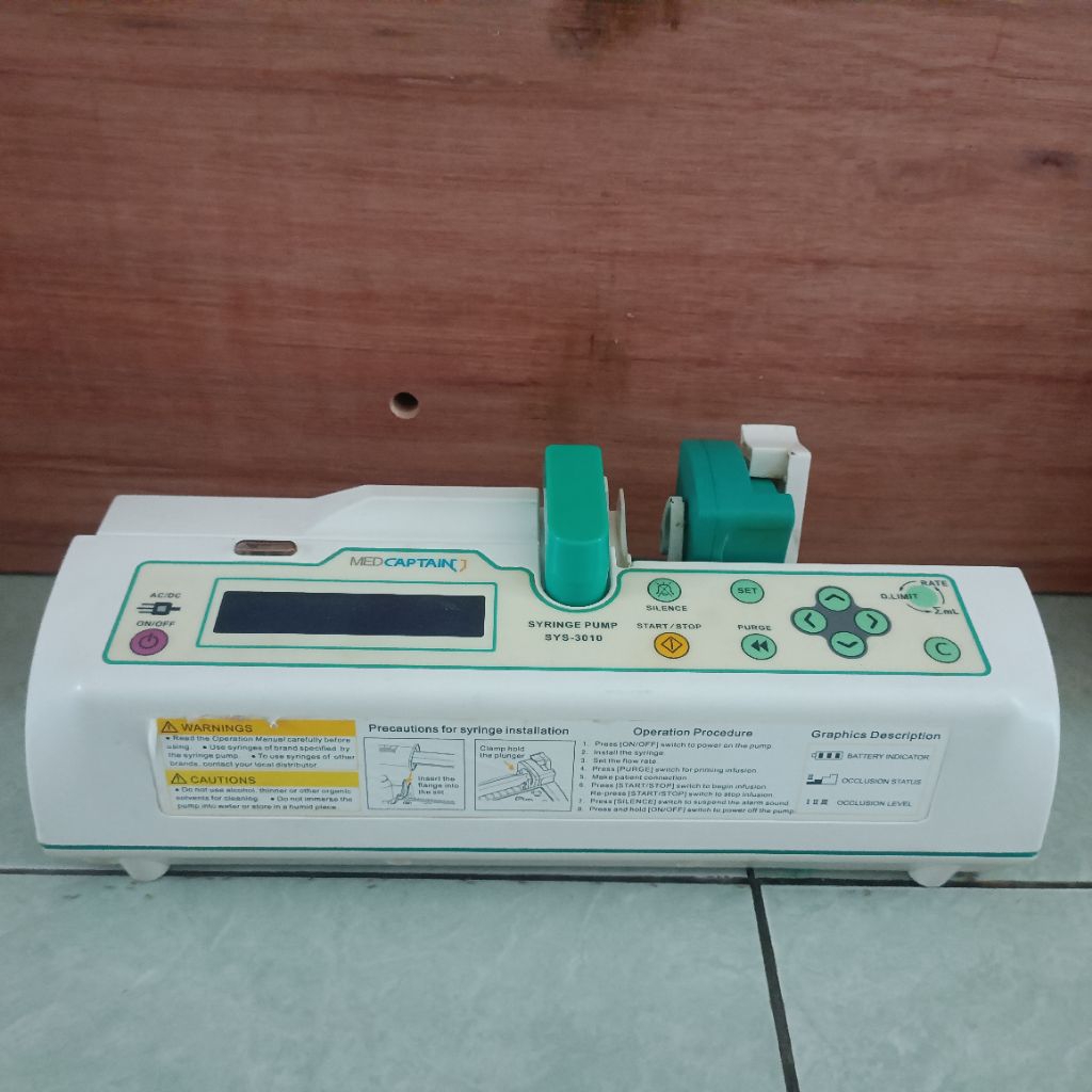 Syringe Pump Medcaptain Second