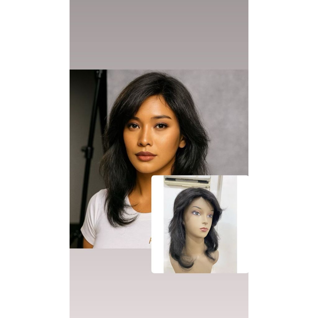 wig pria tanpa poni wig lolita tanpa poni -nn