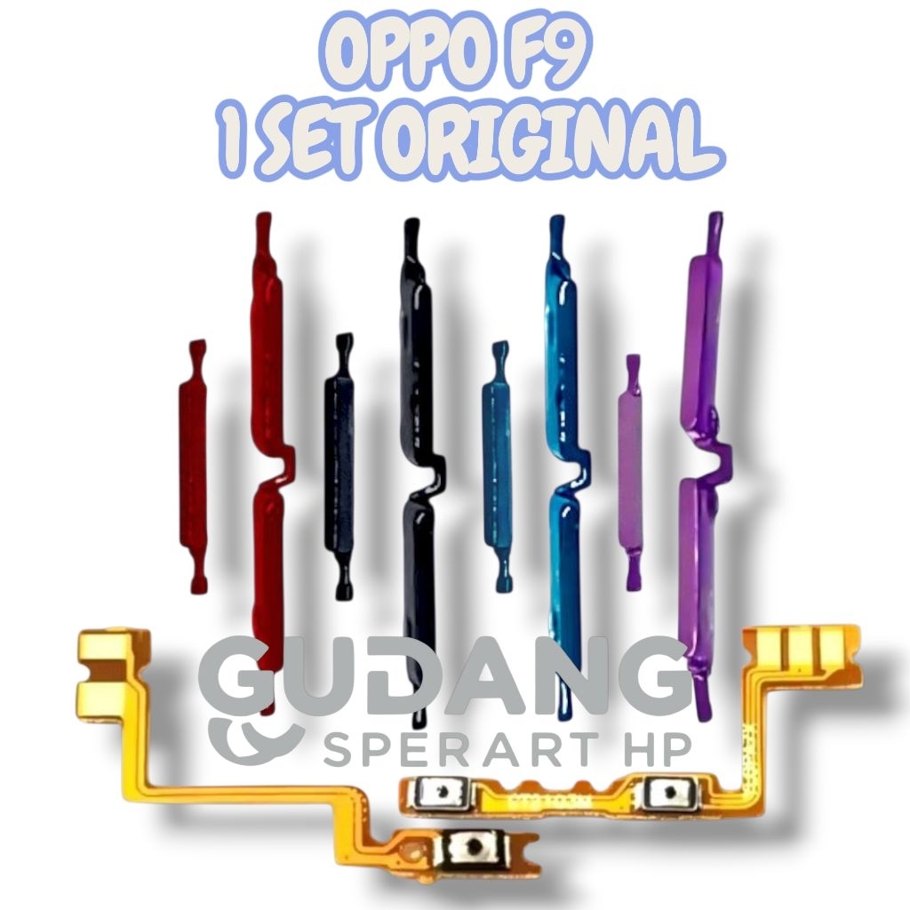 HP OPPO F9 TOMBOL ON OFF VOLUME + FLEXIBLE ON OFF VOLUME ORIGINAL