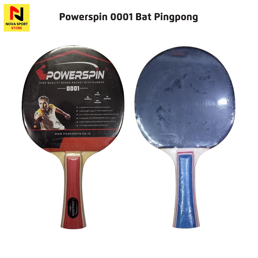 Bat Tenis Meja Powerspin 0001