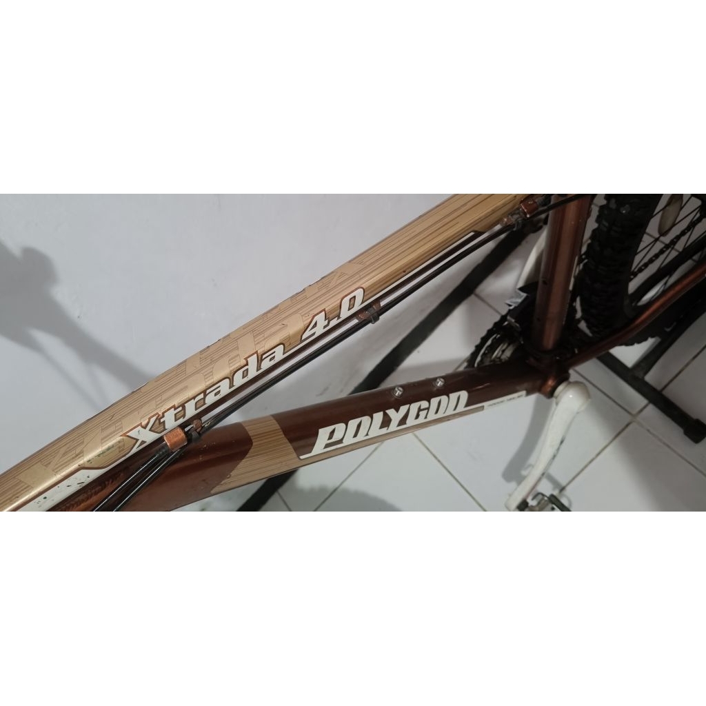 POLYGON XTRADA 4 coklat lawas langka